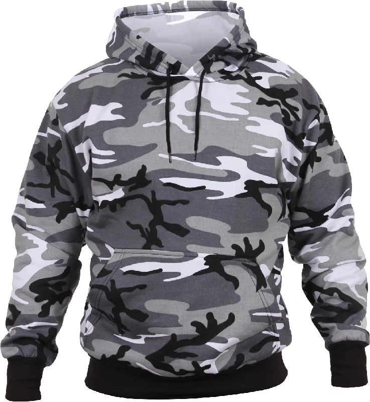 City Camo - Camo Pullover Hooded Sweatshirt