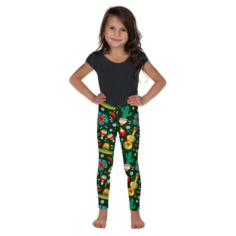 Slim Fit Cinco de Mayo Kid's Leggings
