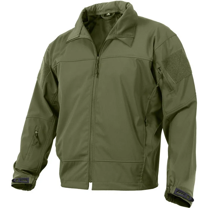 Sexy Fun Olive Drab - Tactical Lightweight Covert Operations Soft Shell Jacket