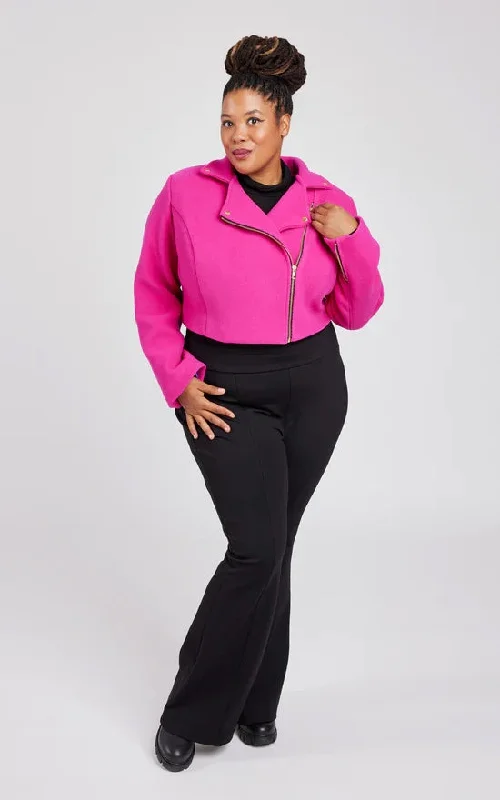 Elegant And Casual Cashmerette Canton Moto Jacket