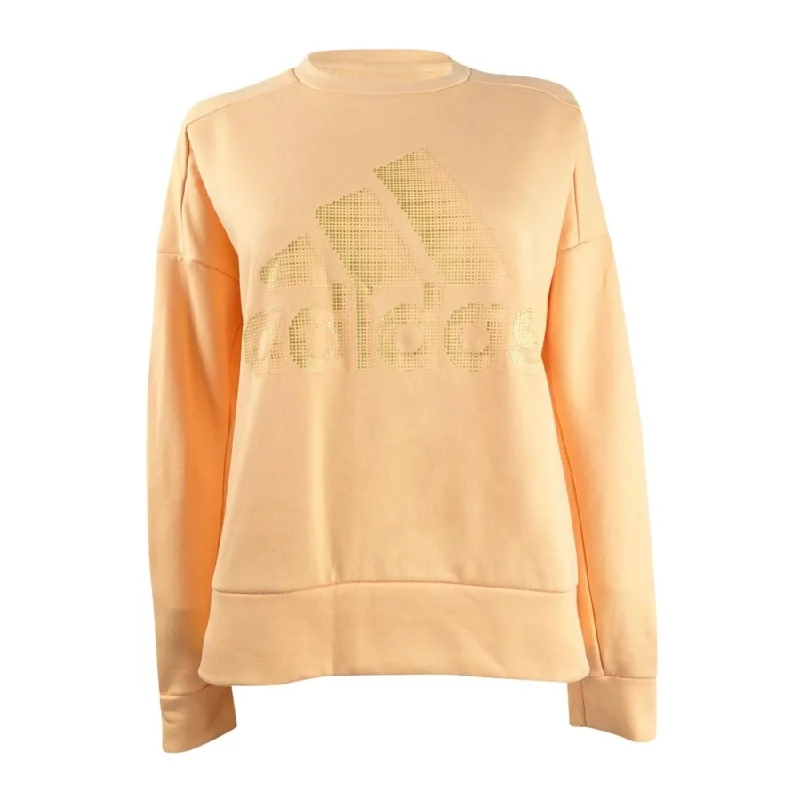 Adidas Women's Glam-Logo Sweatshirt