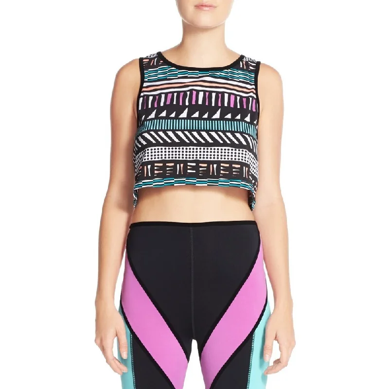 Minkpink Personal Best Multi-color Crop Top