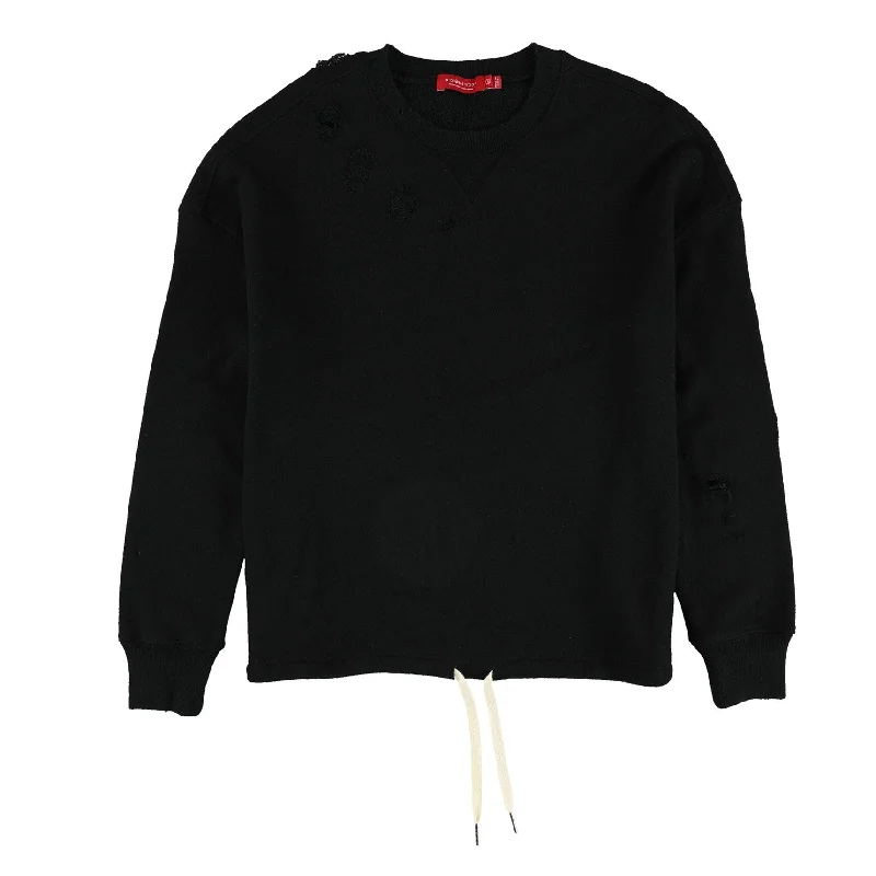 n:philanthropy Womens Olympia Sweatshirt, Black, Small