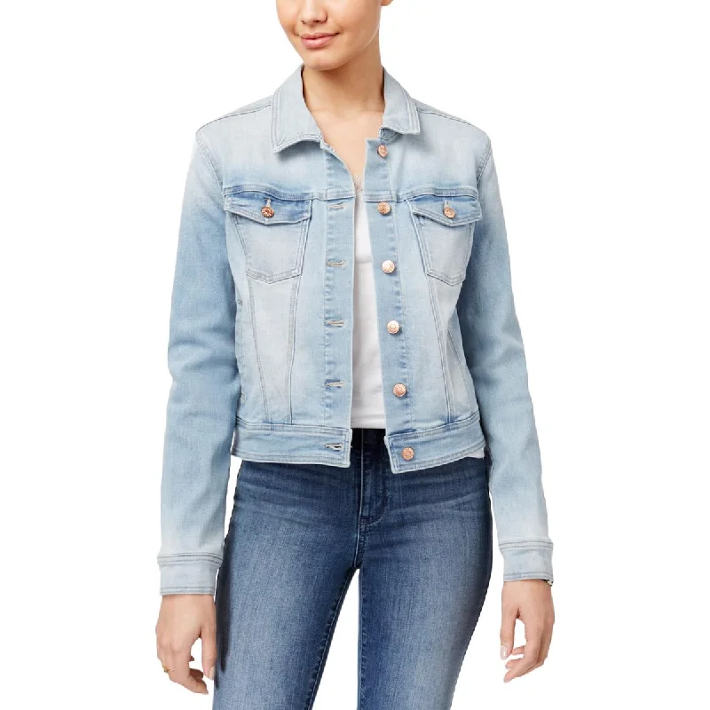 Celebrity Pink Womens Juniors Spring Classic Denim Jacket