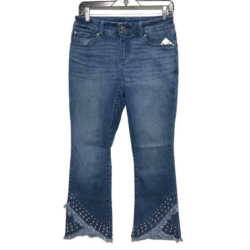 Jeans Boot Cut By Inc In Blue Denim, Size: 4