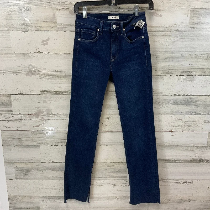 Jeans Flared By Mavi In Blue Denim, Size: 0p