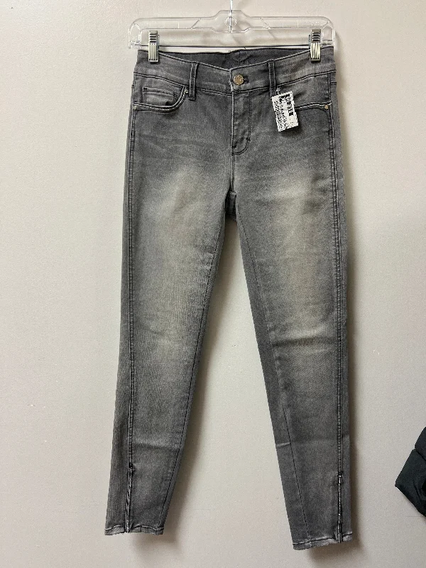 Jeans Skinny By White House Black Market In Grey, Size: 0