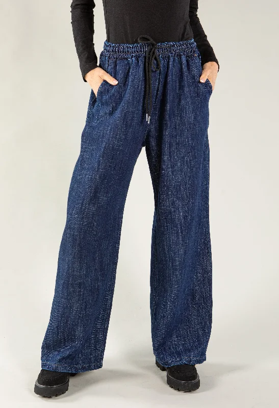 Soft Dark Denim Pull on Jeans