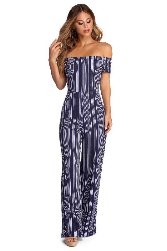 Summer In Stripes Jumpsuit