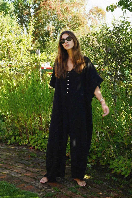 The Kaftan Jumpsuit // Noir