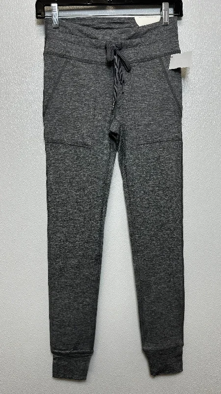 Athletic Leggings By Aerie In Grey, Size: S