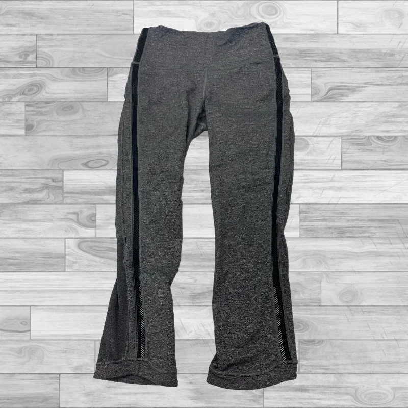 Athletic Leggings By Lululemon In Grey, Size: 2