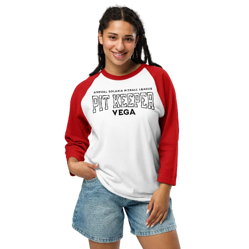 Darcy Vega Pitball League Raglan Shirt