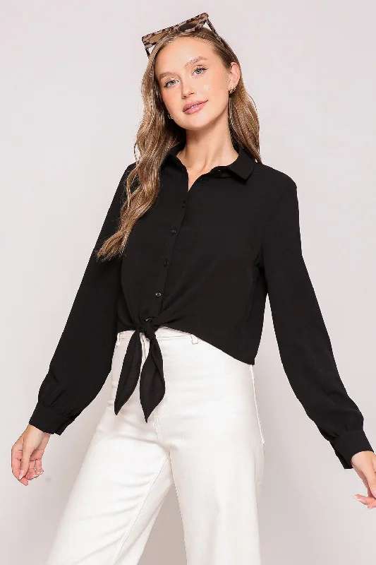 Brooklyn Blouse- Black