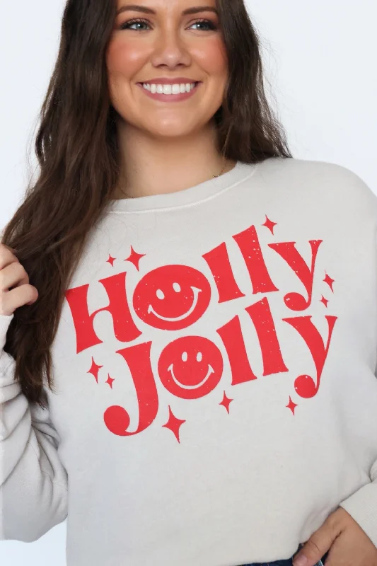 Holly Jolly Smile Sweatshirt