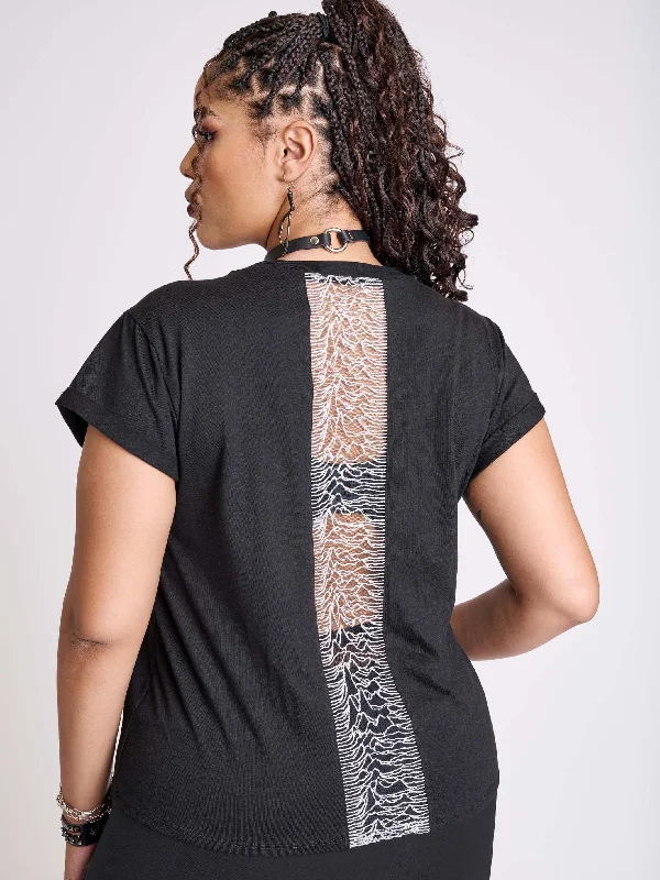 Joy Division Unknown Pleasures Fitted Tee