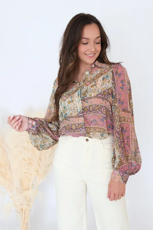 Maeve Button Down Blouse