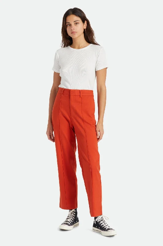 Retro Trouser Pant - Phoenix Orange