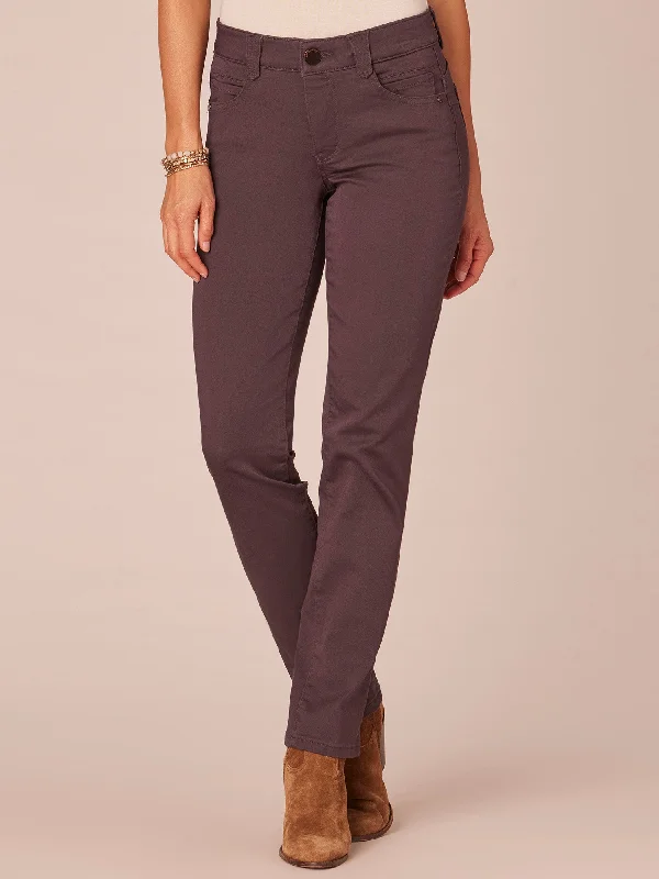 "Ab"solution® Straight Leg Petite Colored Jeans