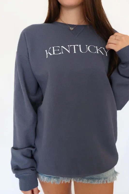 The Best Kentucky Sweatshirt- Navy