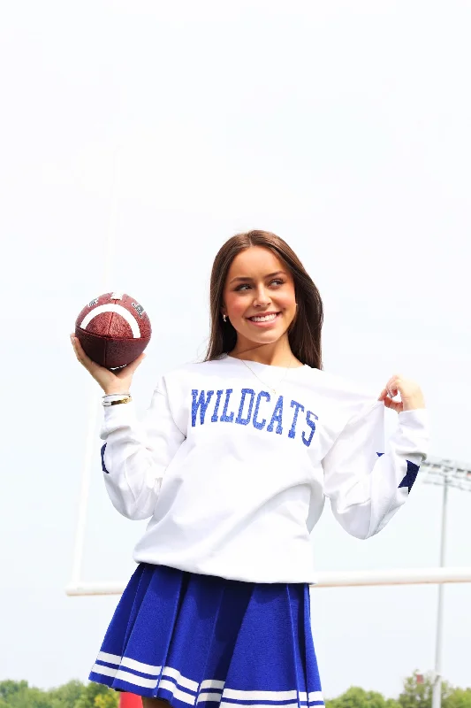 Wildcats Glitter Sweatshirt(FINAL SALE)