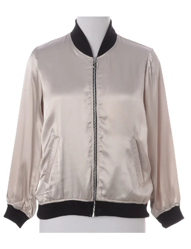 Label Josie Blouse Bomber With Rib