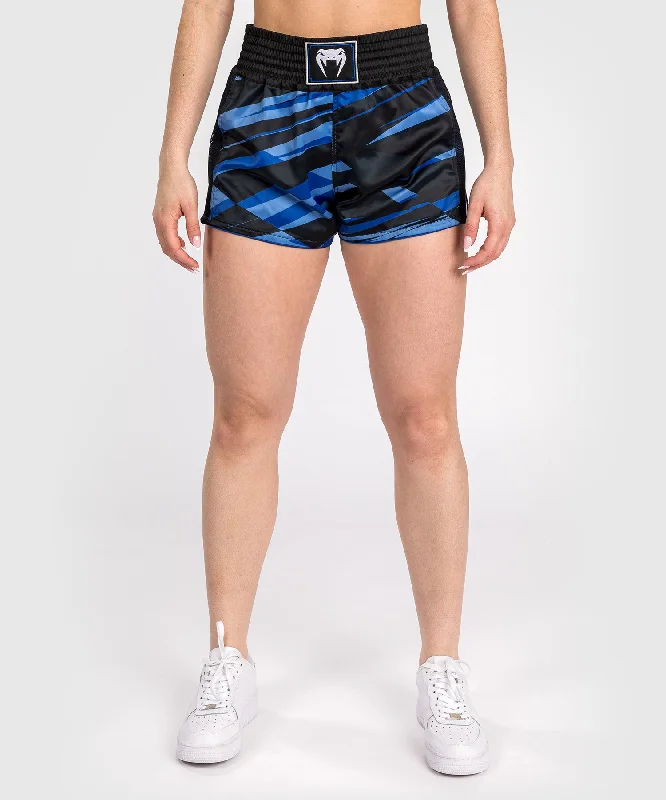 Venum Abyss Women’s Muay Thai Shorts - Shadow Blue